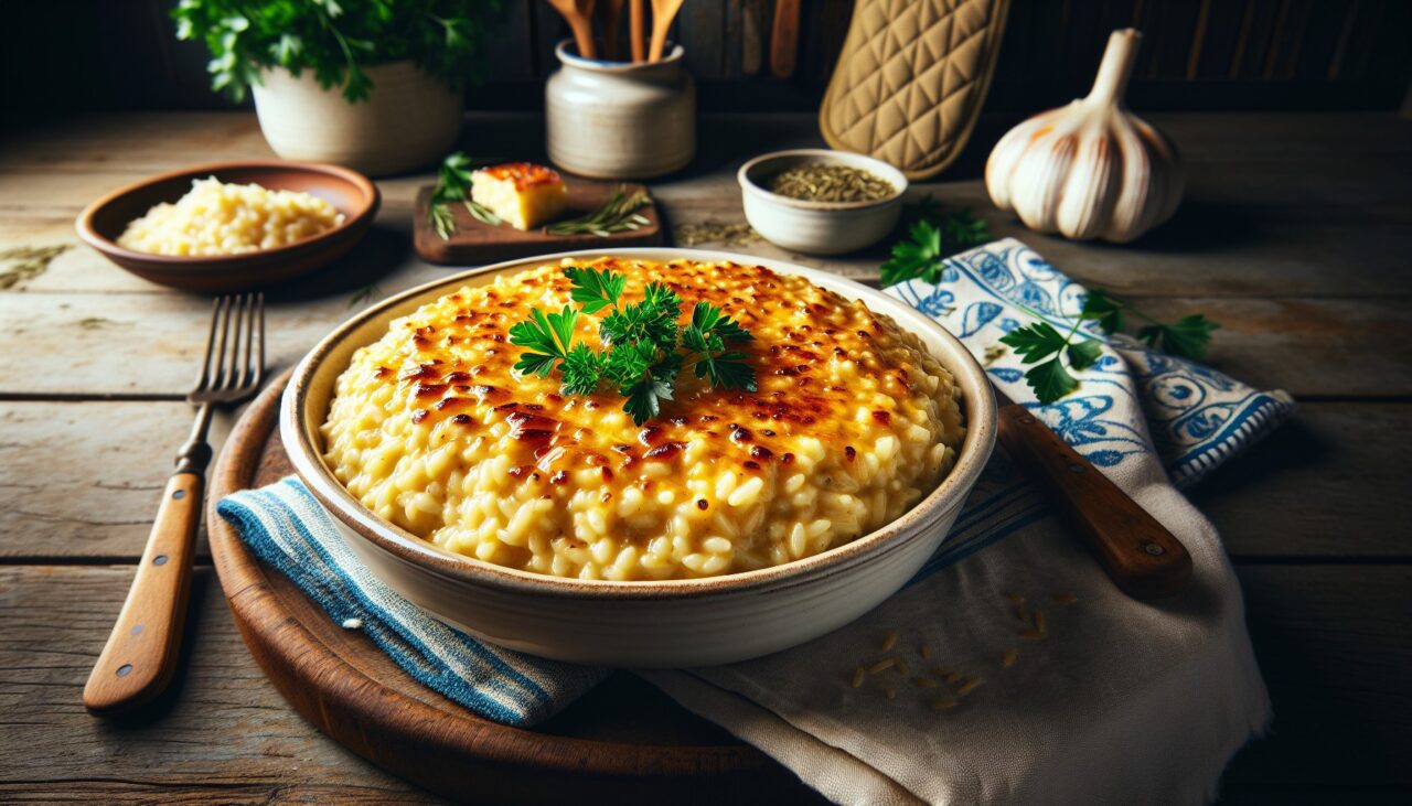 Arborio-risotto Uunissa