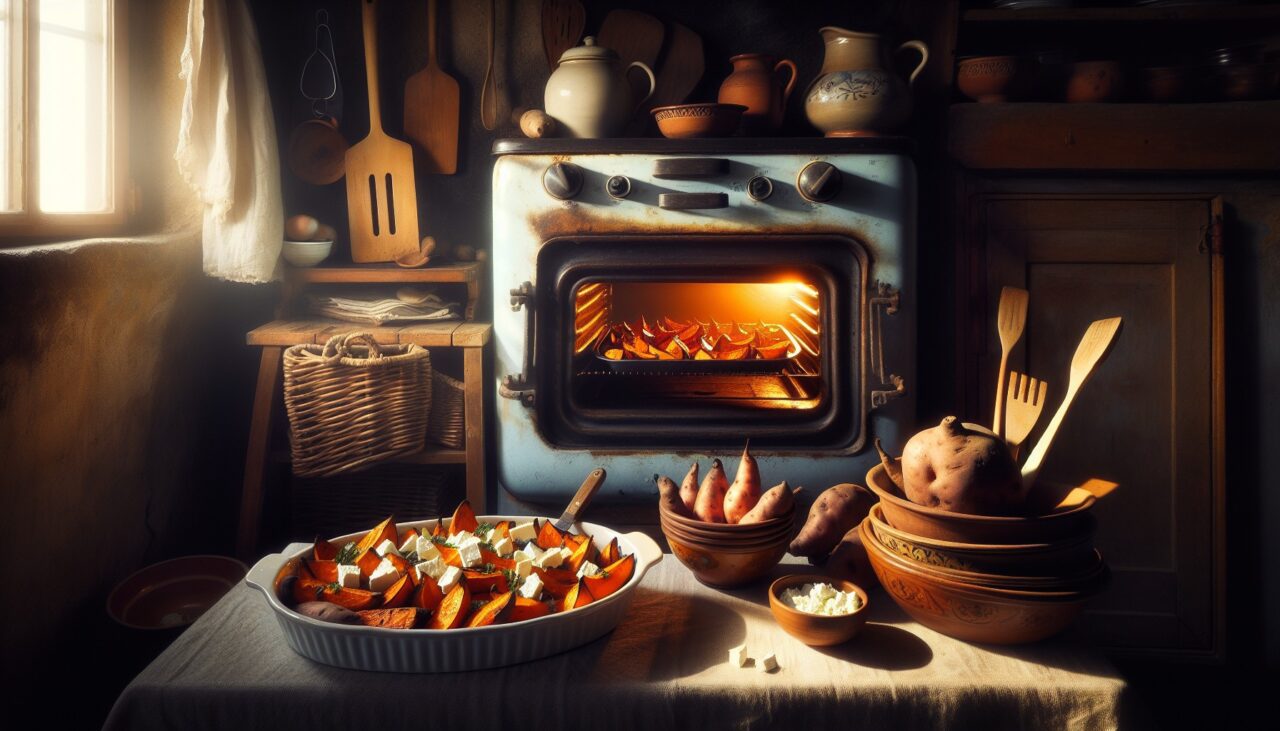 Bataatti Uunissa Feta