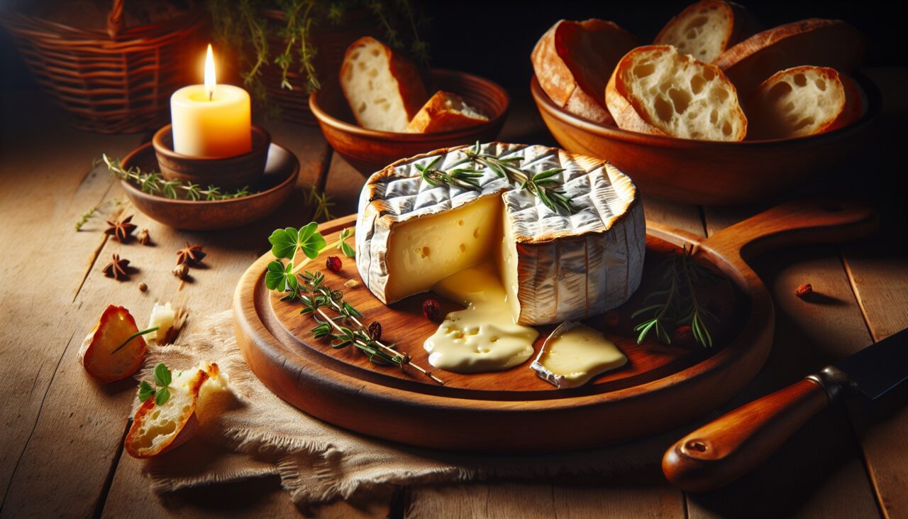 Brie Juusto Uunissa