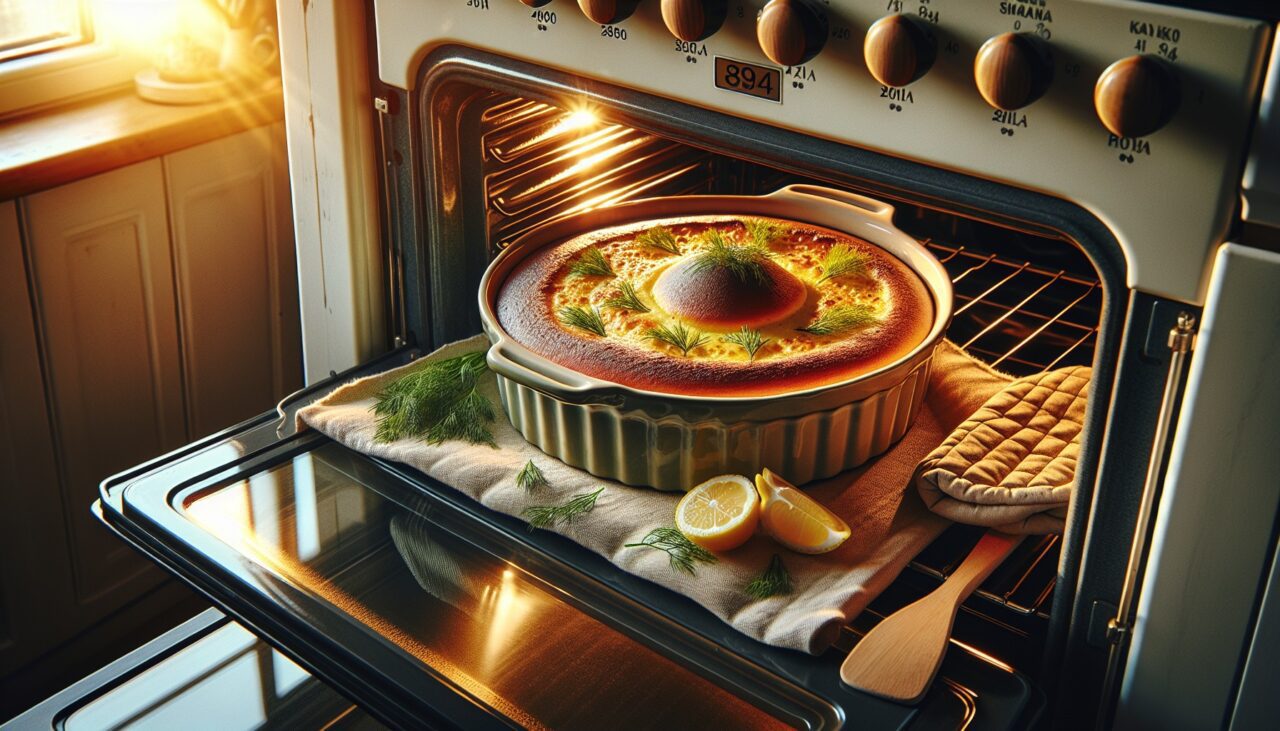 Fiskpudding Uunissa