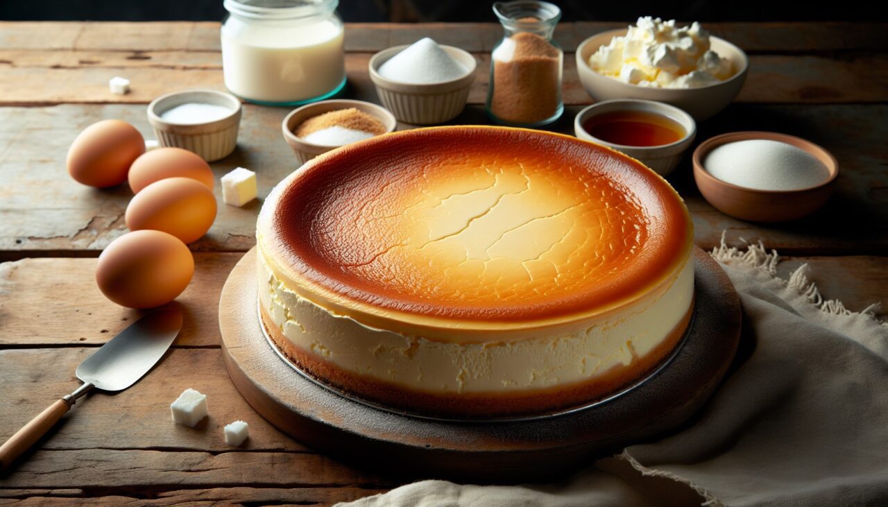 Mascarpone Juustokakku Uunissa